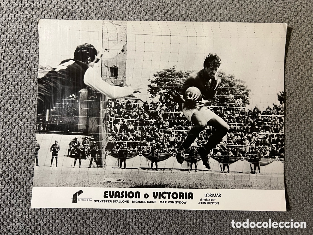 Cine: EVASION o VICTORIA FILMAYER SA. SYLVESTER STALLONE MICHAEL CAINE MAX VON SYDOW