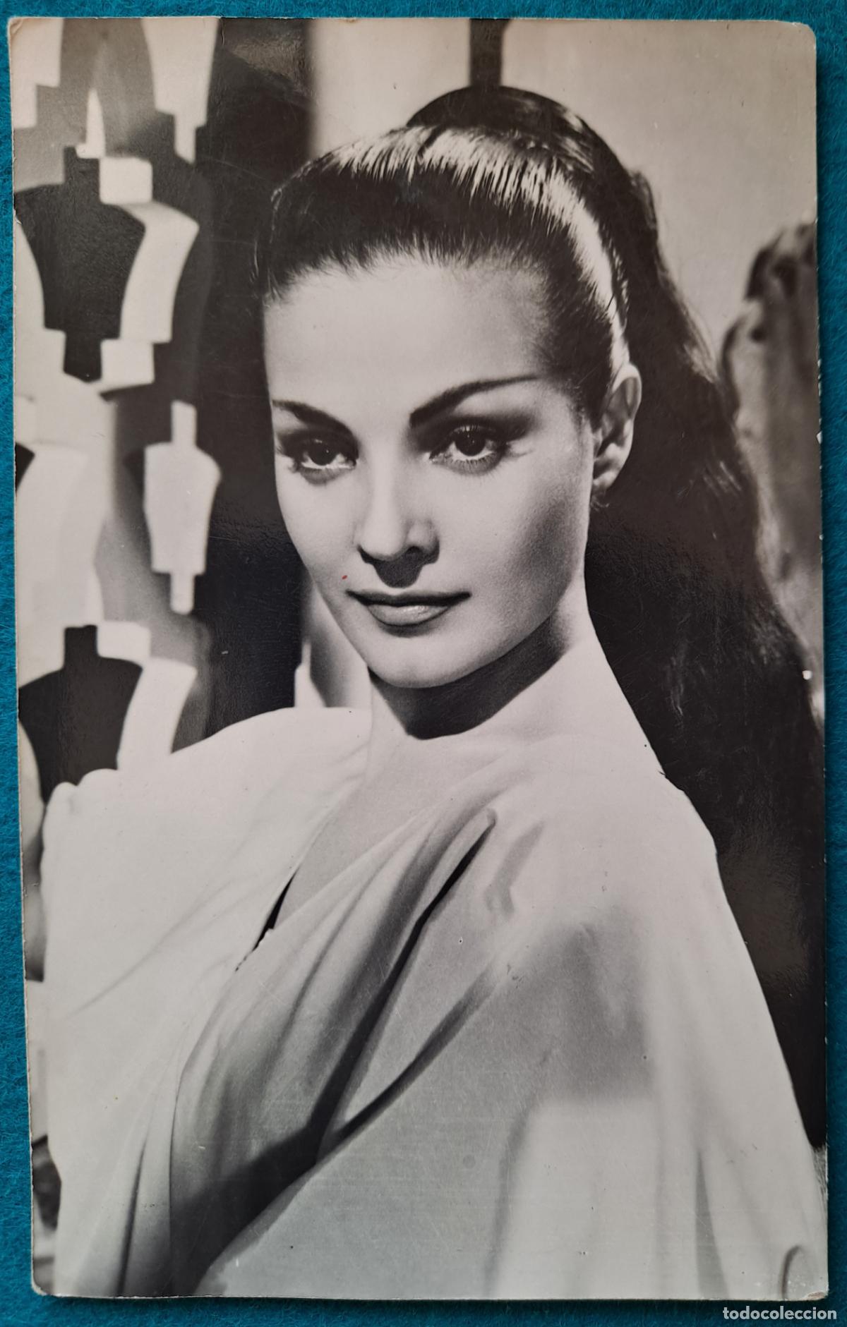 Cine: RW POSTAL ARTISTA CINE ACTRIZ CARMEN SEVILLA EN LOS AMANTES DEL DESIERTO PA238