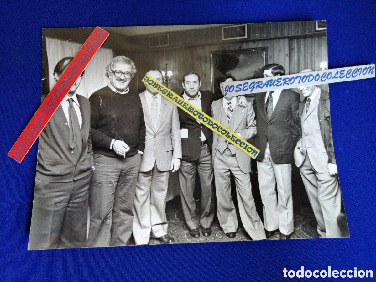 Cine: ALFREDO LANDA - JUAN ANTONIO BARDEM PRESENTACI&Oacute;N PEL&Iacute;CULA EL PUENTE 1976 VALENCIA SELLO LUIS VIDAL