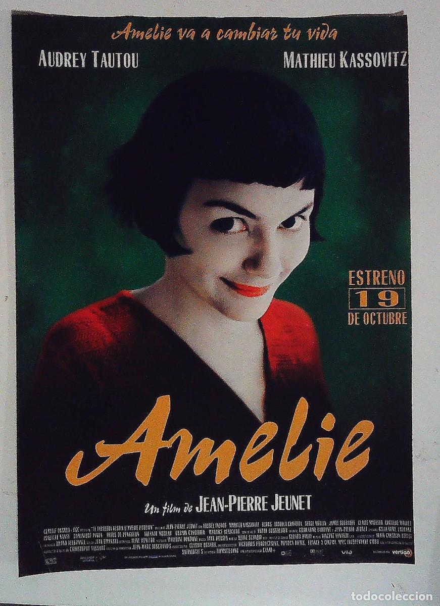 Cine: AMELIE AUDREY TAUTOU PIN UP RECORTE PRENSA A4