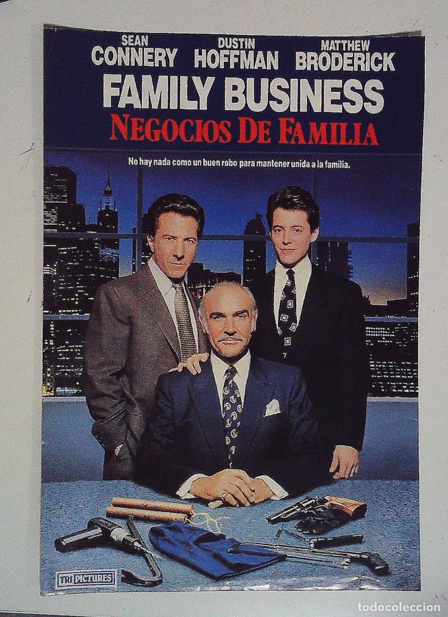 Cine: MATHEW BRODERICK DEAN CONNERY DUSTIN HOFFMAN FAMILY BUSINESS PIN UP RECORTE PRENSA A4
