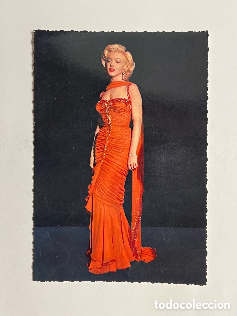 Cine: MARILYN MONROE, Postal Actores y actrices.. Edic., Kruger.. Alemania