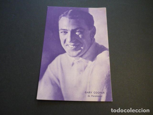Cine: GARY COOPER ACTOR DE PARAMOUNT POSTAL - Foto 1