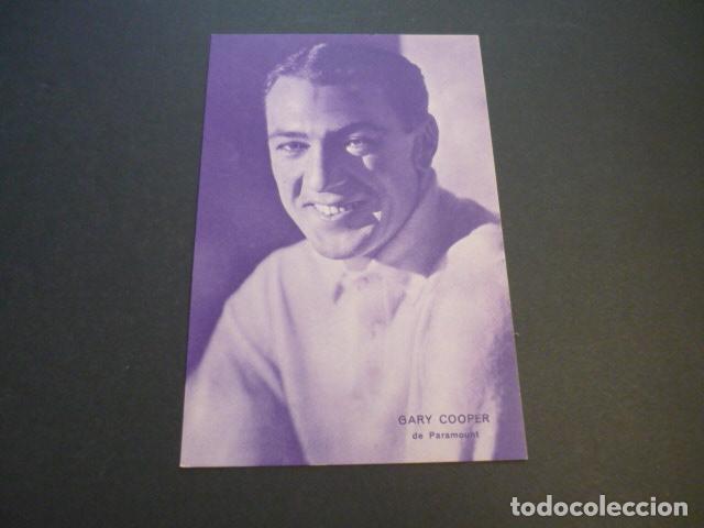 Cine: GARY COOPER ACTOR DE PARAMOUNT POSTAL - Foto 1