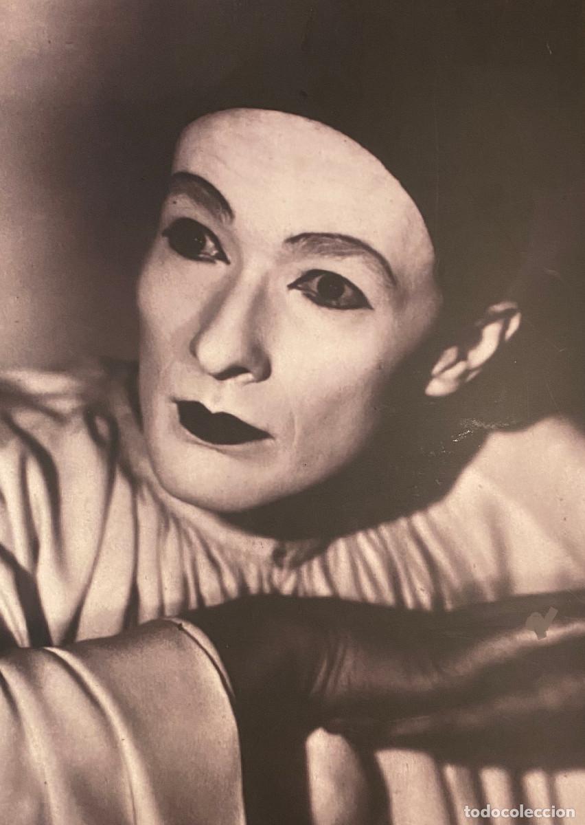 Cin&eacute;ma: Actriz Arletty maquillada en la pel&iacute;cula 'Los ni&ntilde;os del para&iacute;so'. L&aacute;mina enmarcable. Tama&ntilde;o A4.