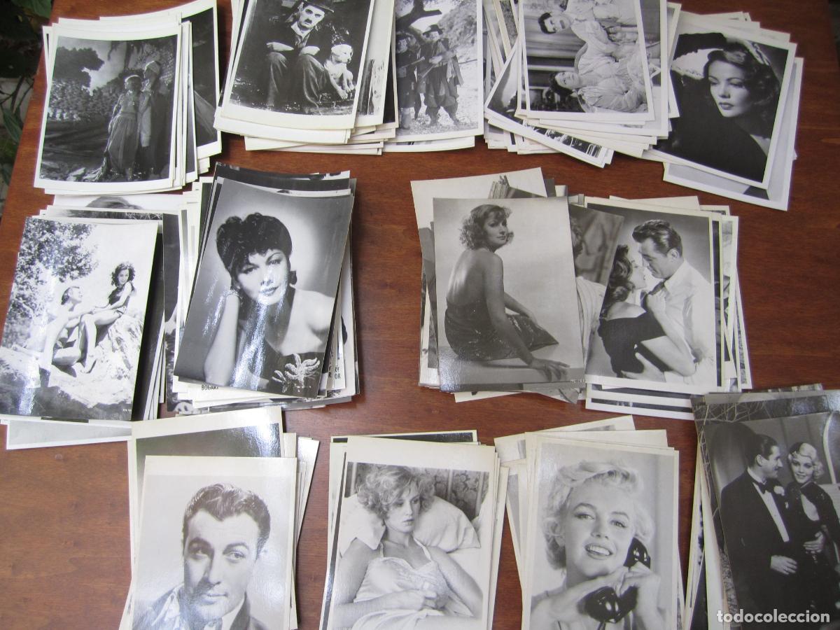 Cin&eacute;ma: lote 265 postales b/n diferentes - actores y actrices cine hollywood