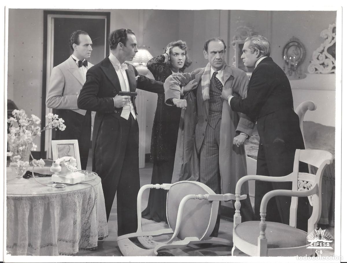 Cine: FJC 0818 MERCEDES VECINO MANUEL LUNA LOS LADRONES SOMOS GENTE HONRADA CIFESA FOTO ORIG B/N ESPA&Ntilde;OLA