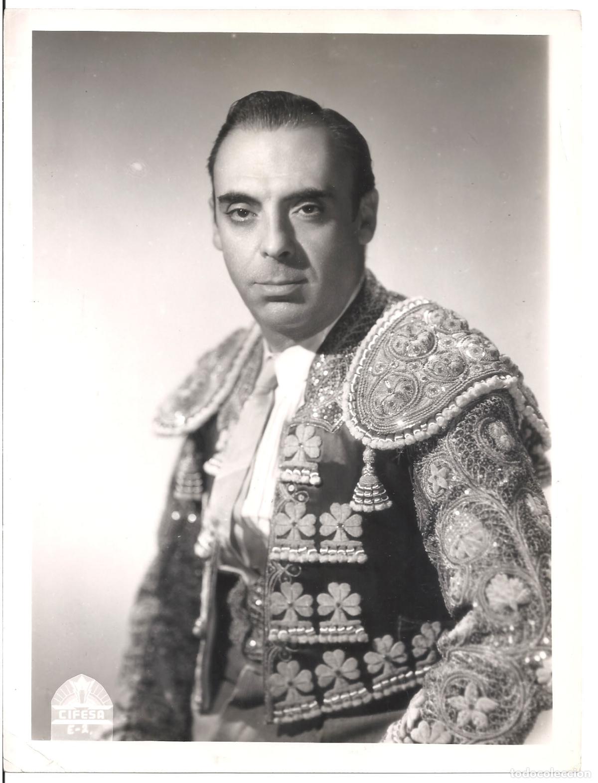 Cinema: FJC 0837 MANUEL LUNA CURRITO DE LA CRUZ CIFESA FOTO ORIGINAL B/N ESPA&Ntilde;OLA
