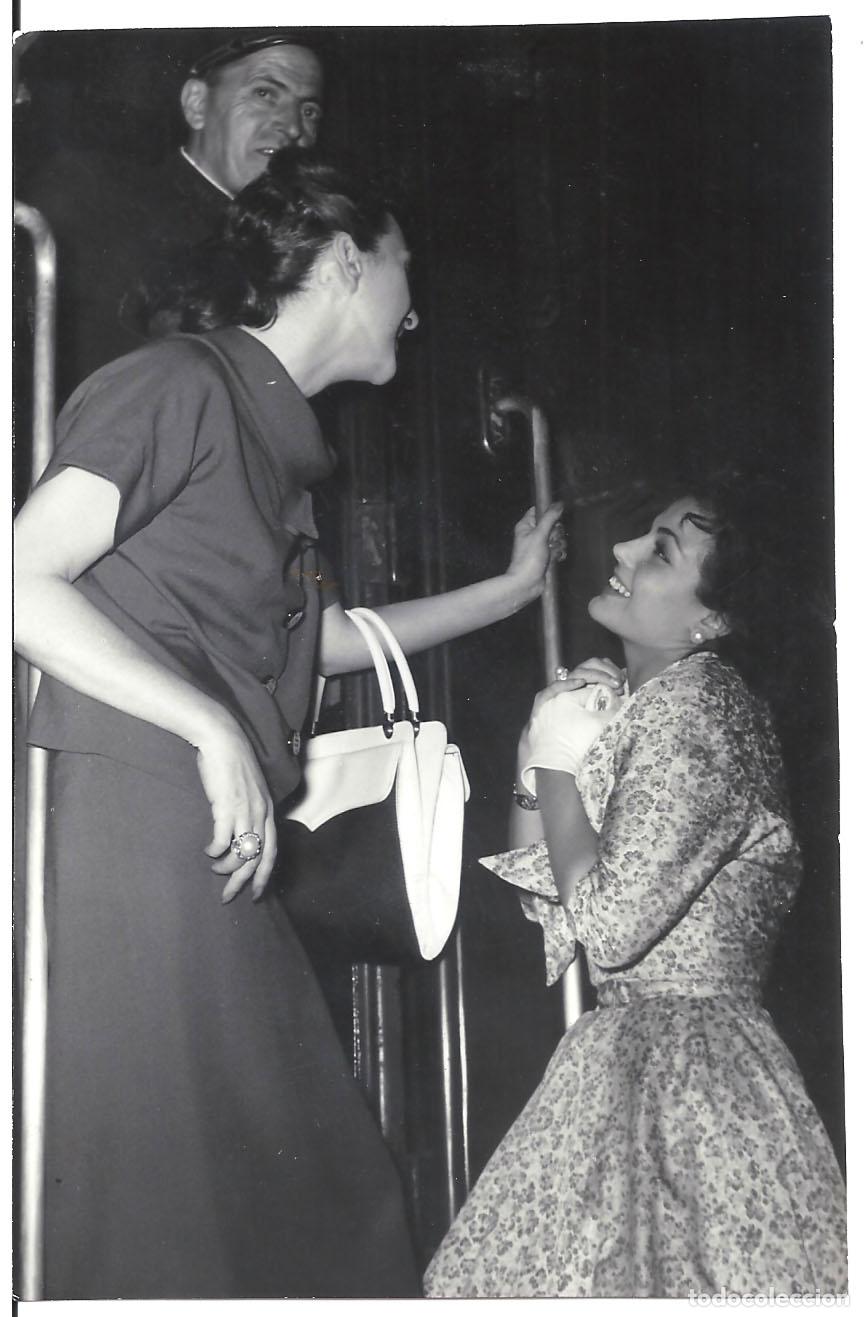 Cine: FJC 0863 CARMEN SEVILLA FOTO ORIGINAL B/N ESPA&Ntilde;OLA FOTOGRAFO BASABE