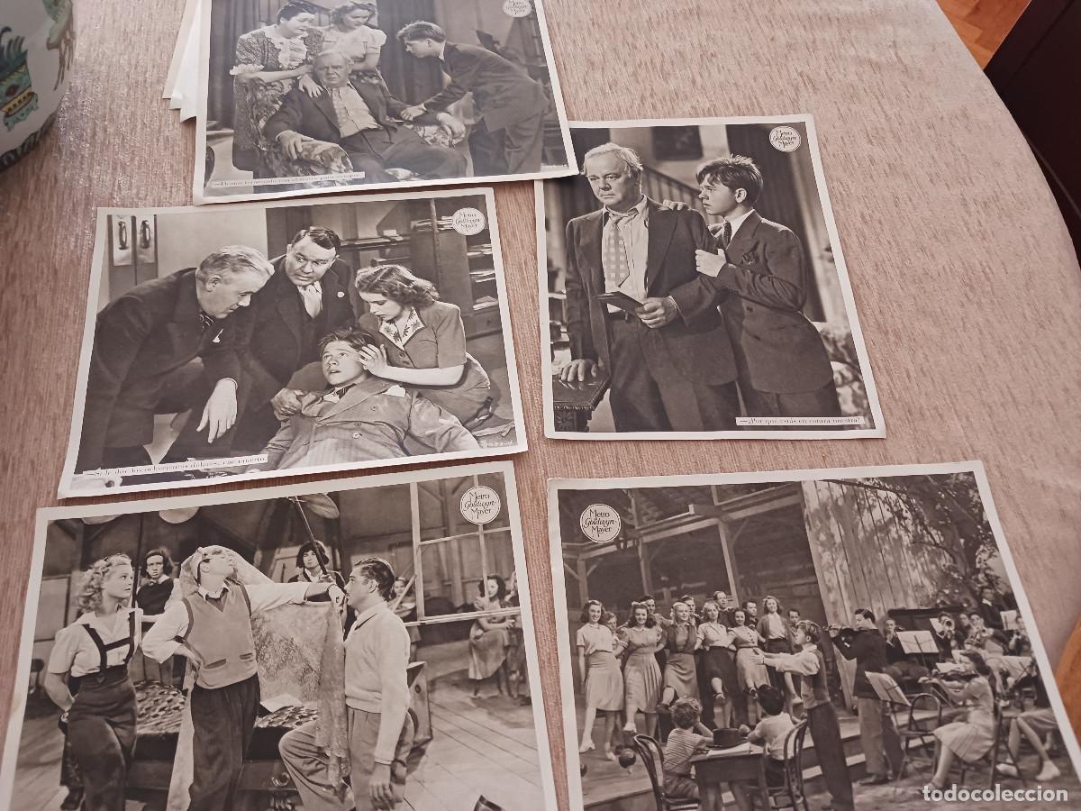 Cine: 5 fotocromos MGM hijos de la far&aacute;ndula judy Garland, Mickey rooney