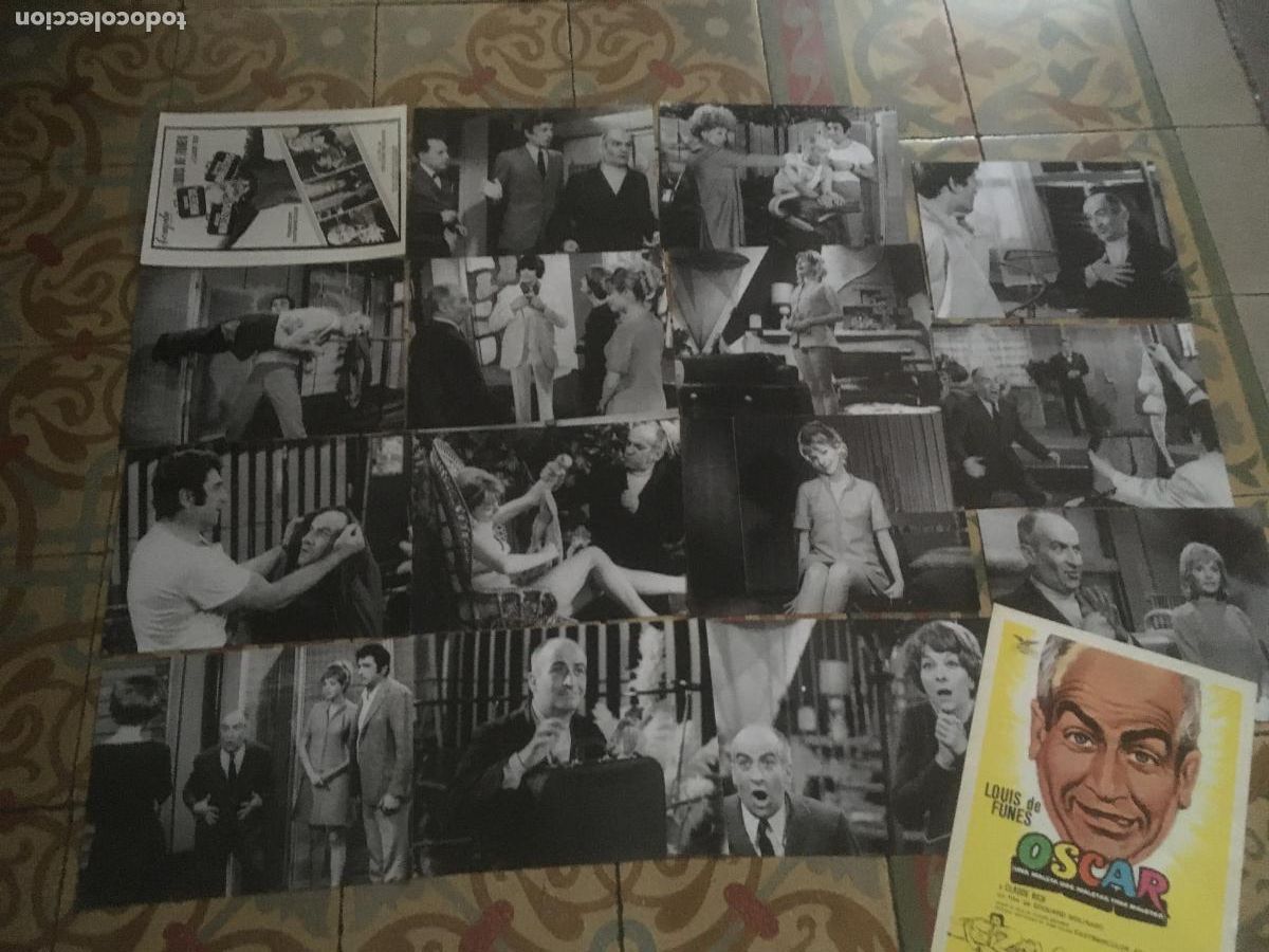 Cine: oscar una maleta dos maletas tres louis de funes 15 fotos originales estreno y guia publicitaria