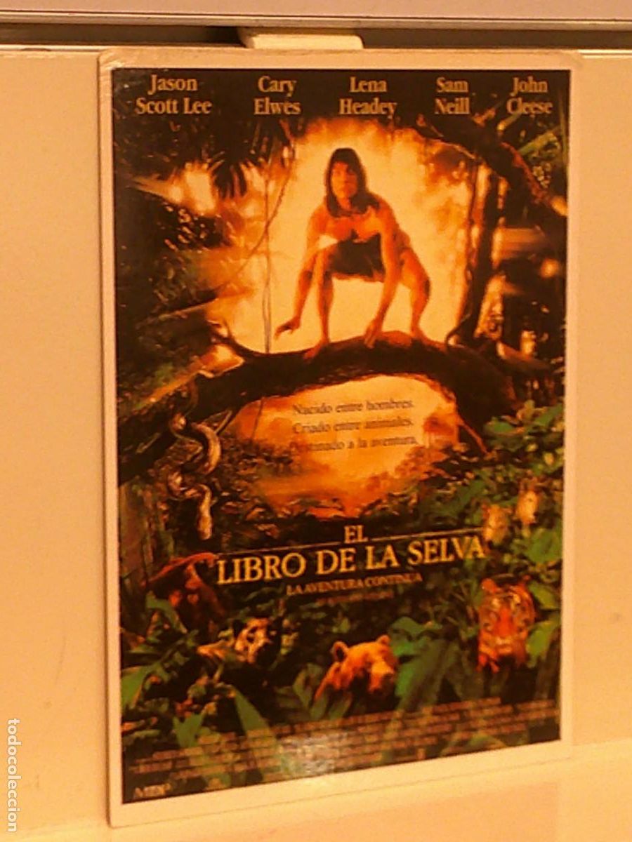 Cine: EL LIBRO DE LA SELVA - POSTAL DE PELICULA