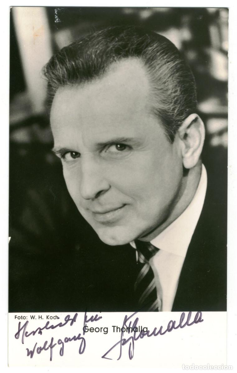Cine: Georg Thomalla_Graphima. Signed [Aut&oacute;grafo]