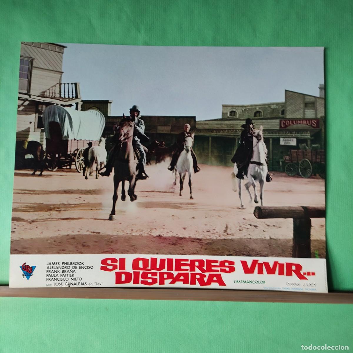 Kino: FOTOCROMOS CINE . SI QUIERES VIVIR... DISPARA * JAMES PHILBROOK * F11