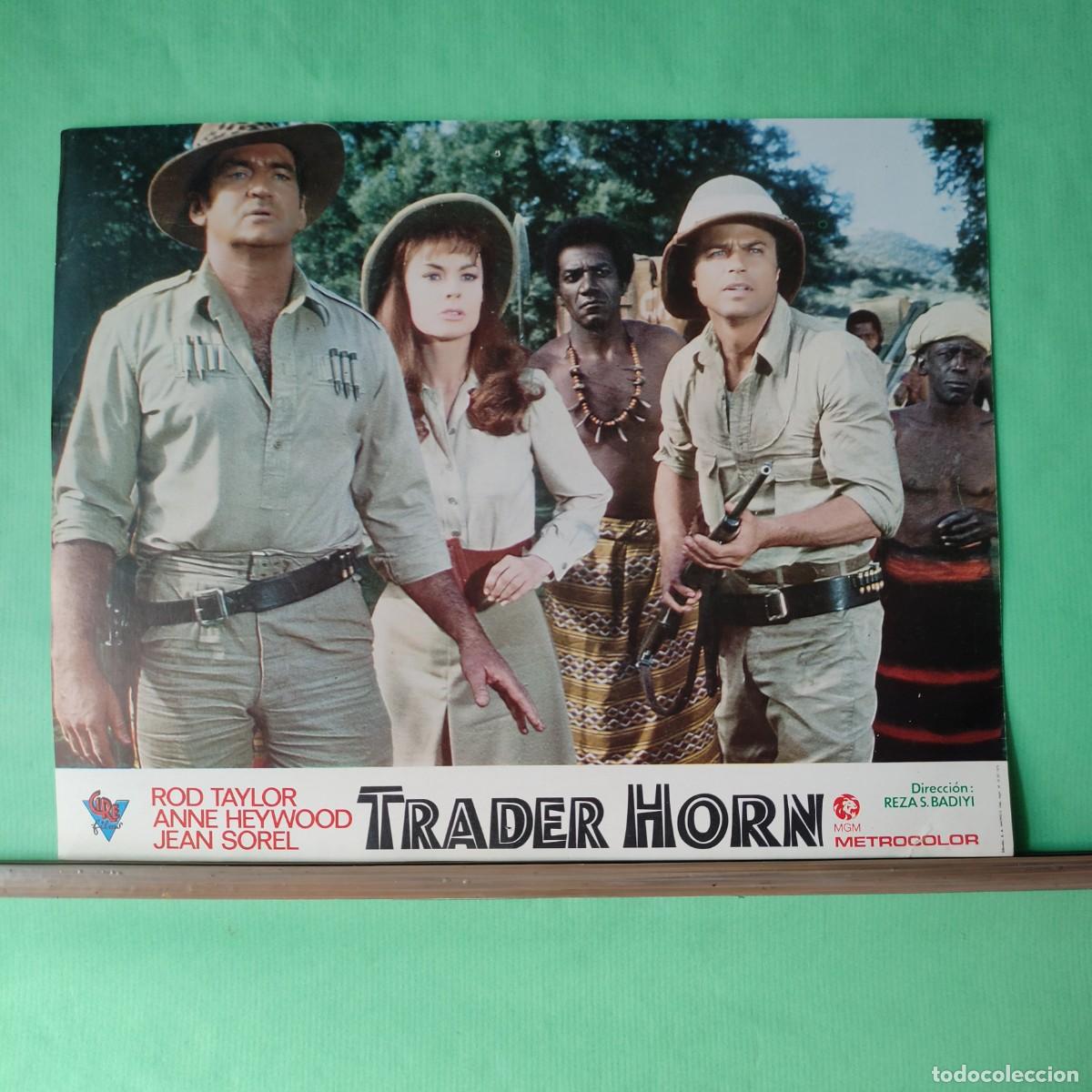 Cine: FOTOCROMO CINE . TRADER HORN ** ROD TAYLOR . ANNE HEYWOOD . JEAN SOREL ** F11