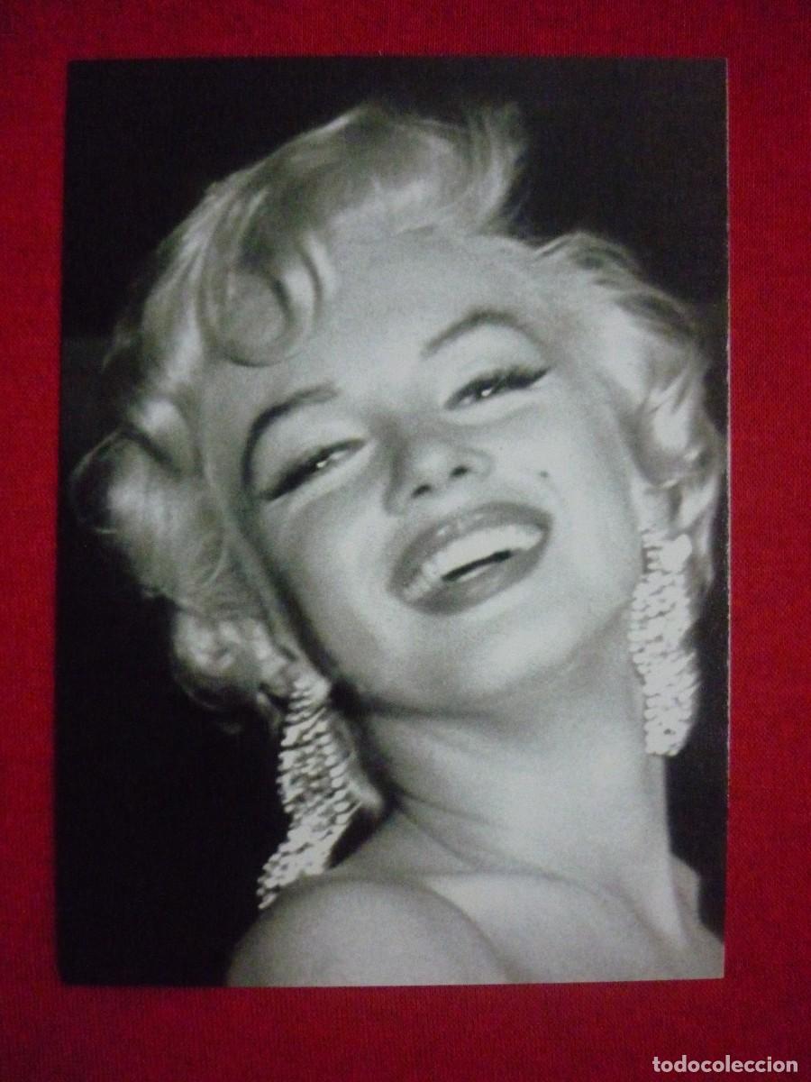 Cine: TARJETA POSTAL DE MARILYN MONROE - SIN CIRCULAR - NUEVA - BLANCO Y NEGRO