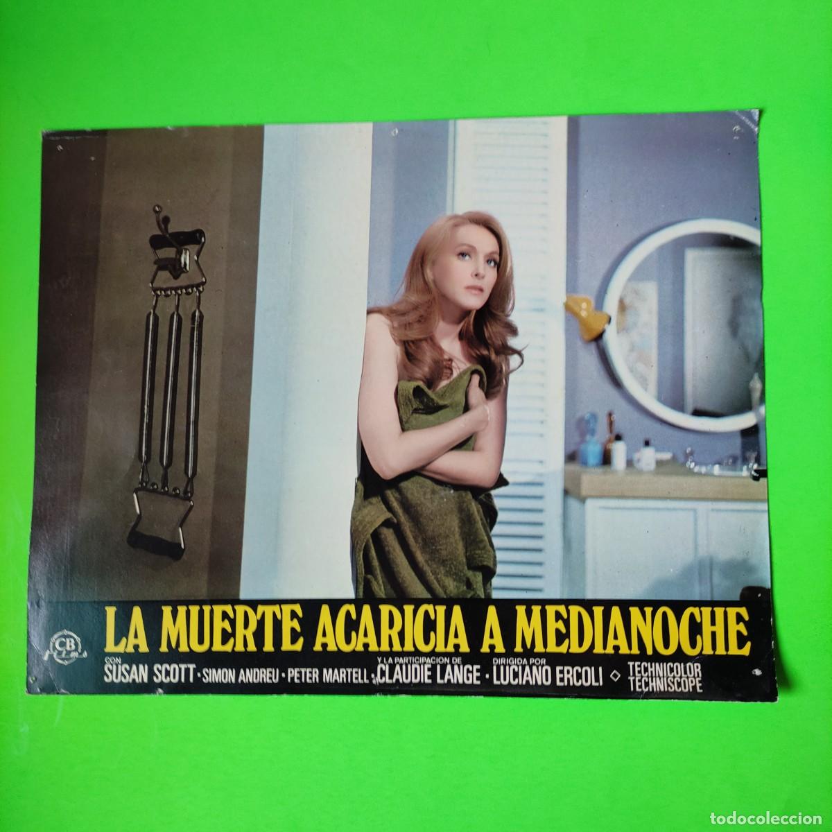 Cine: FOTOCROMOS CINE . LA MUERTE ACARICIA A MEDIANOCHE ** SUSAN SCOTT ** F11