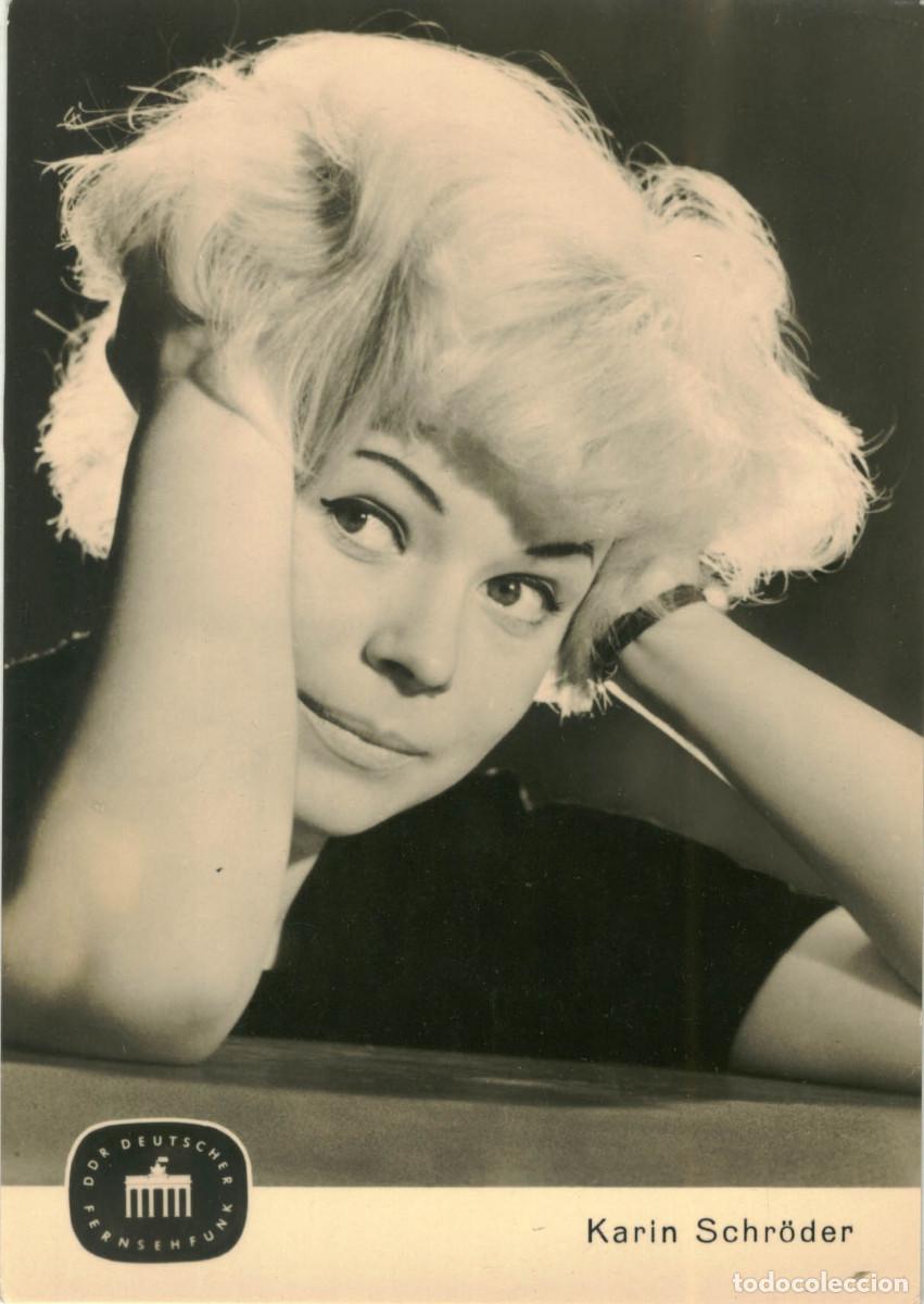 Cine: SCHR&Ouml;DER, Karin. VEB Bild und Heimat Reichenbach; G 6156. Photo Denger (Deutscher Fernsehfunk)
