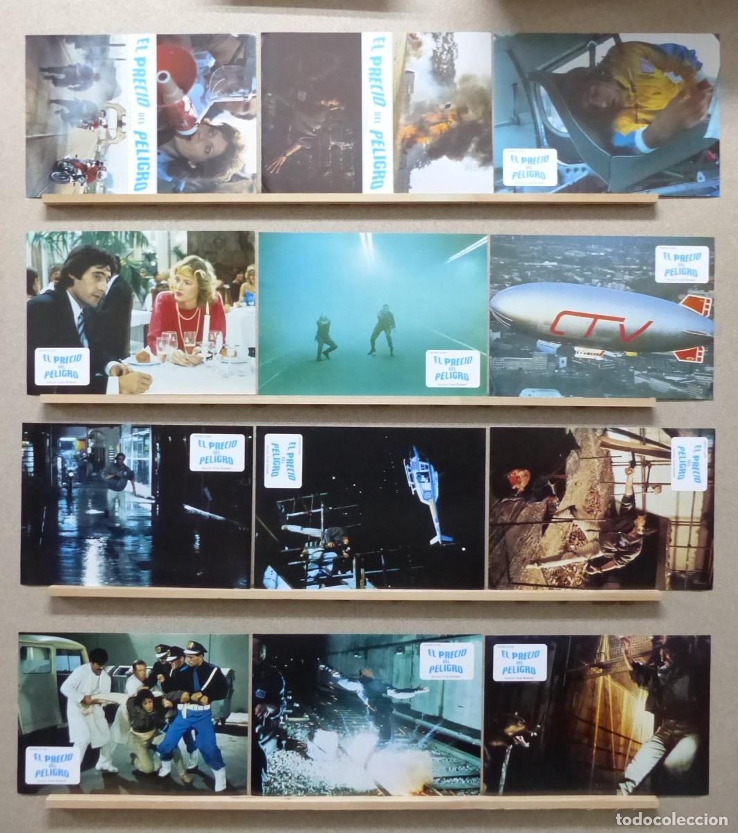 Cinema: EL PRECIO DEL PELIGRO, YVES BOISSET - SET COMPLETO 12 FOTOCROMOS