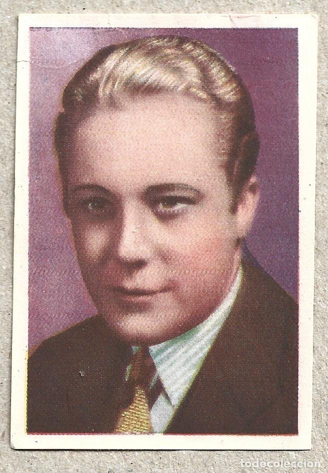 Kino: CROMOS CINE FOTO DE BRUGUERA HOJA F- 5- A N&ordm; 7 GEN&Eacute; RAMOND MARCAS ESTUVO PEGADO CROMOS DEL A&Ntilde;O 43