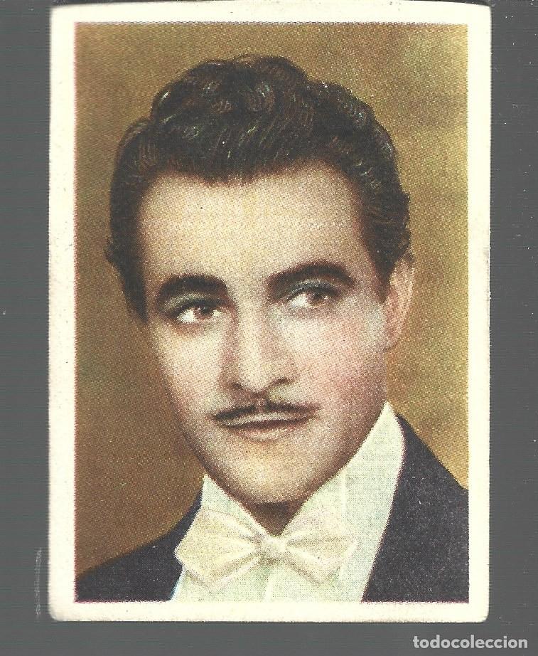 Kino: CROMOS CINEFOTO DE BRUGUERA HOJA F-19- A N&ordm; 1 LUIS ALONSO MARCAS ESTUVO PEGADO CROMOS DEL A&Ntilde;O 43