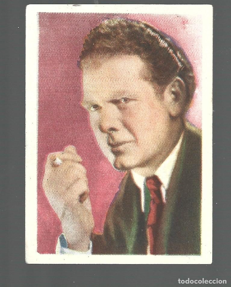 Kino: CROMOS CINEFOTO DE BRUGUERA HOJA F-11- A N&ordm; 4 CHARLE BICKFORD MARCAS ESTUVO PEGADO CROMOS DEL A&Ntilde;O 43