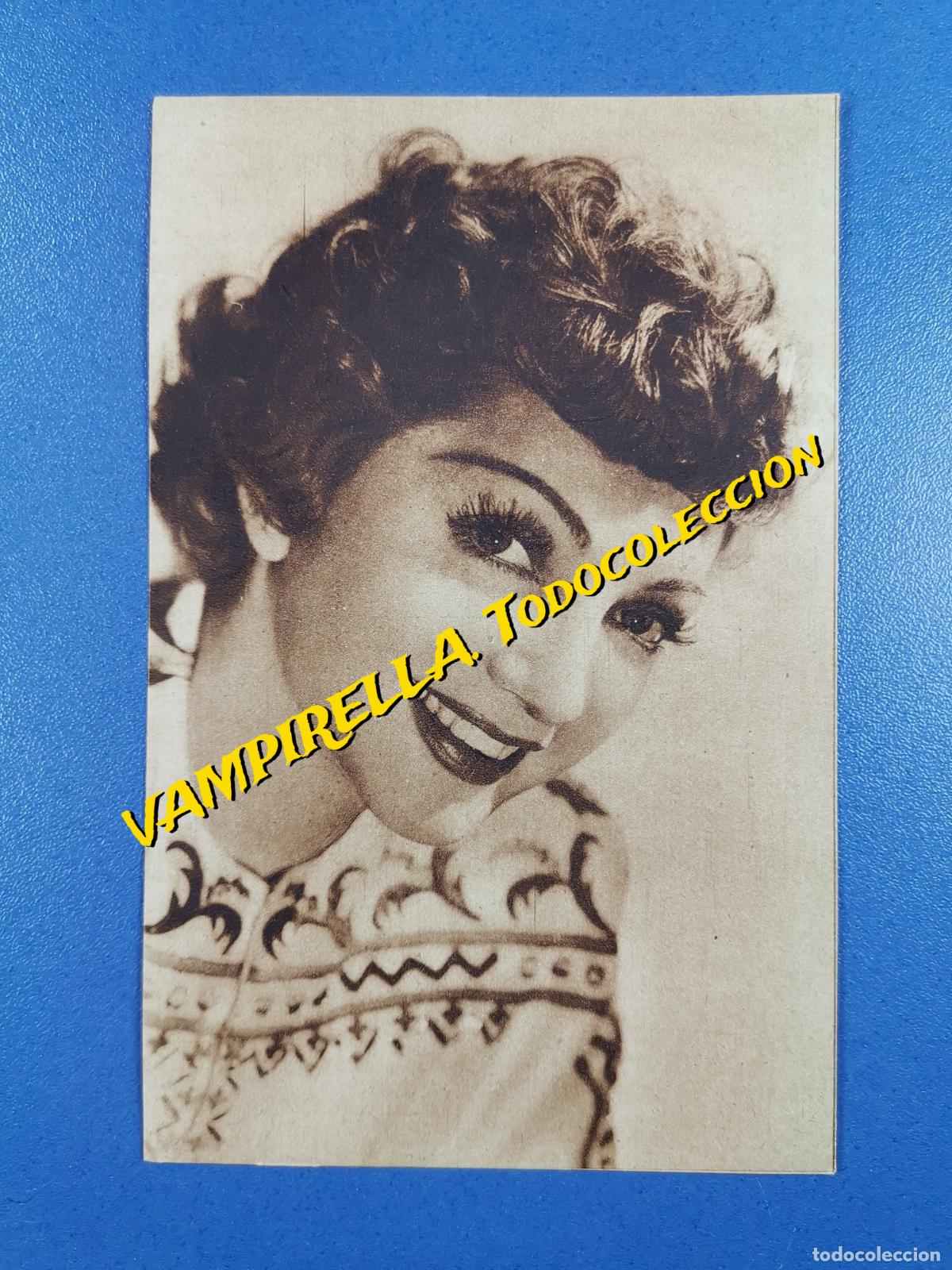 Kino: N&ordm; 32 CLAUDETTE COLBERT---TARJETA POSTAL-PROPAGANDA DE CALZADOS COLOM BARCELONA EN EL REVERSO