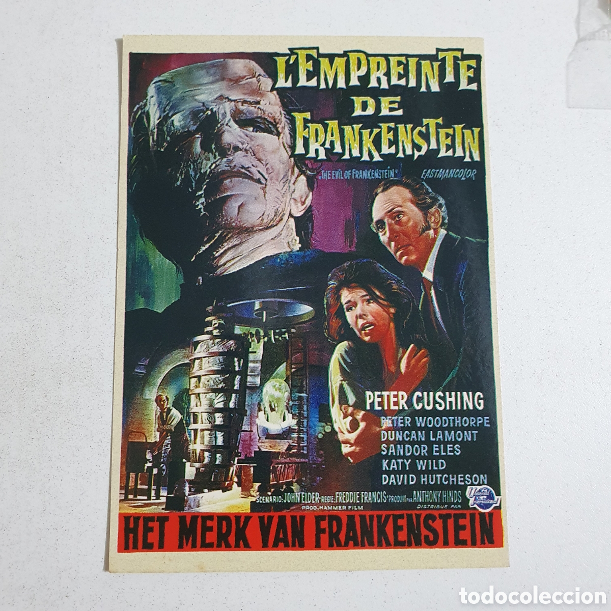 Cine: Postal -3, L'Empreinte De Frankenstein, 8402, Sin Circular.