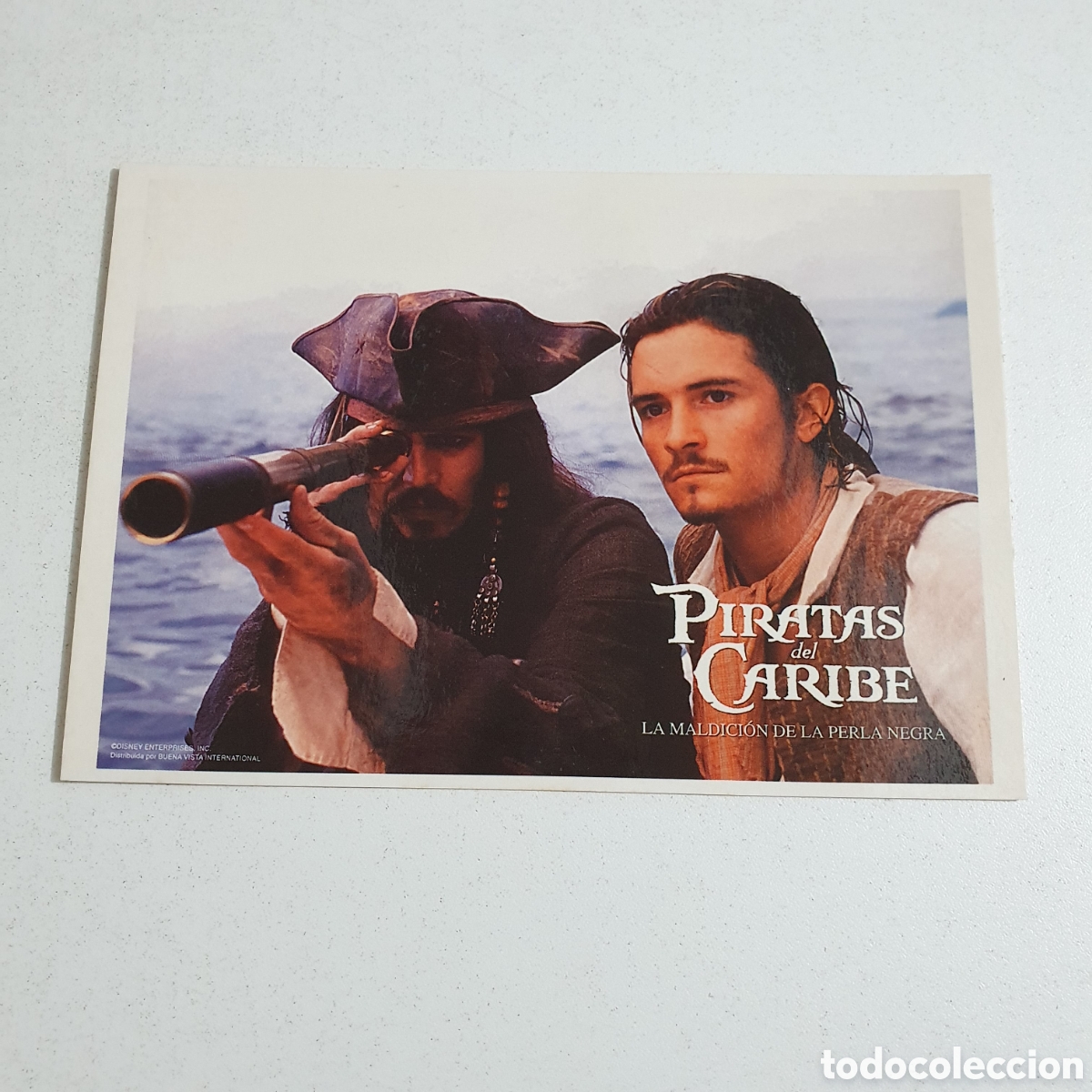 Cine: Postal -4, Piratas Del Caribe La Maldici&oacute;n De La Perla Negra, 862, Sin Circular.