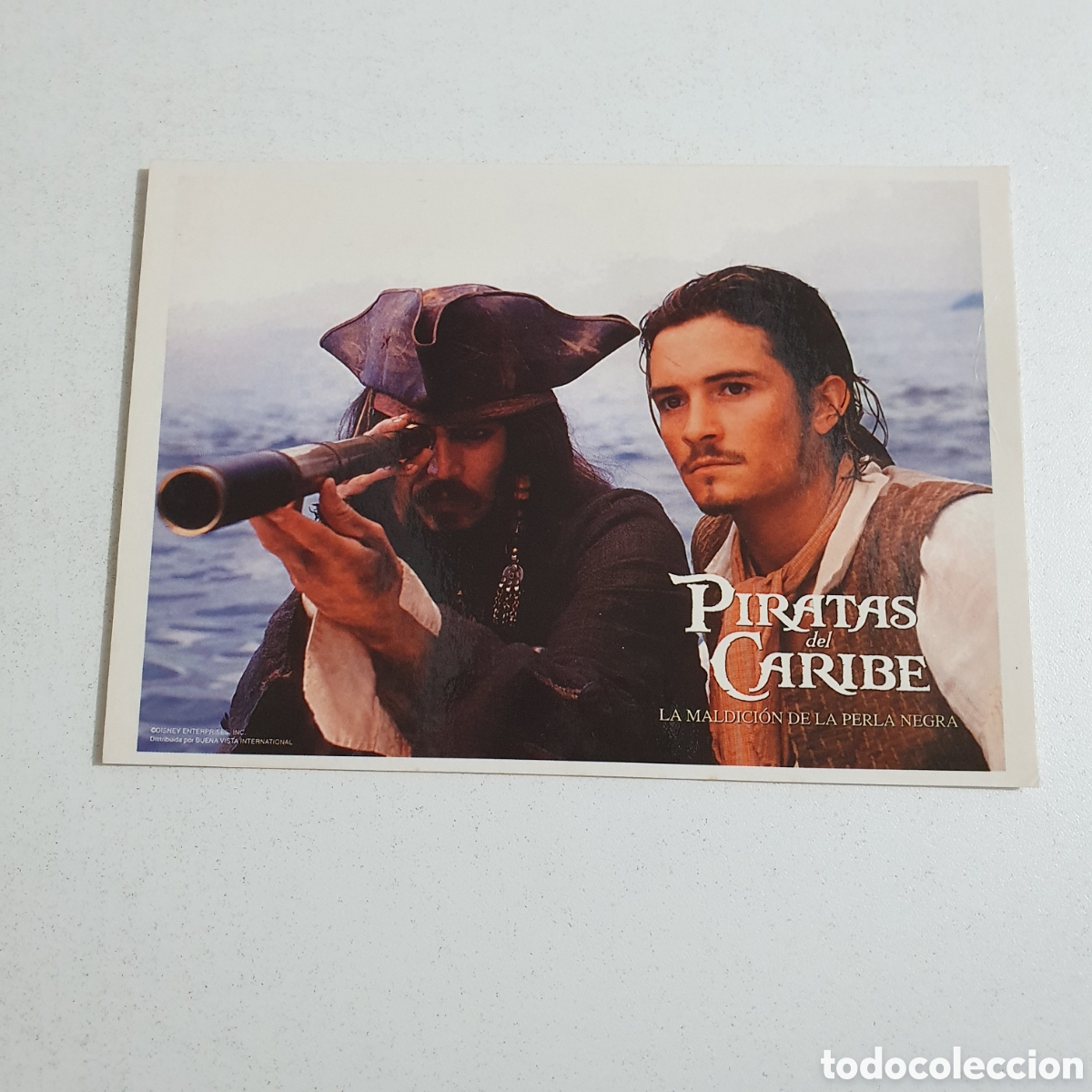 Cine: Postal -4, Piratas Del Caribe La Maldici&oacute;n De La Perla Negra, 862, Sin Circular.