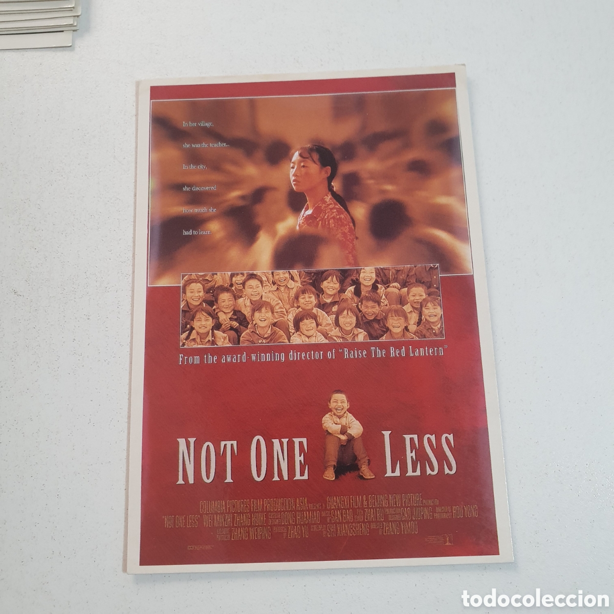 Cine: Postal - 6, Ni Uno Menos, Not One Less - 297 - Sin Circular.