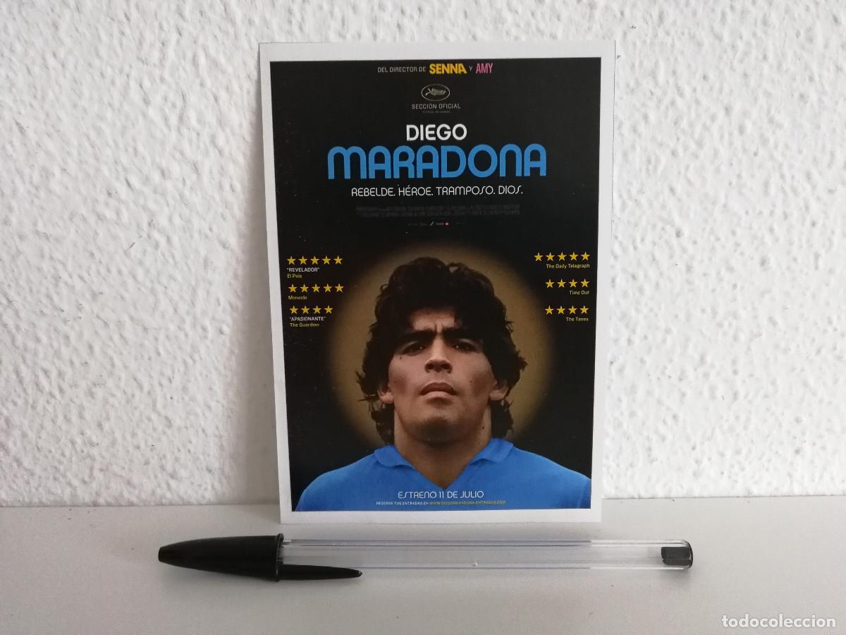 Cine: FICHA COLECCIONABLE -10*15- DIEGO MARADONA - FURBOL - ARMANDO