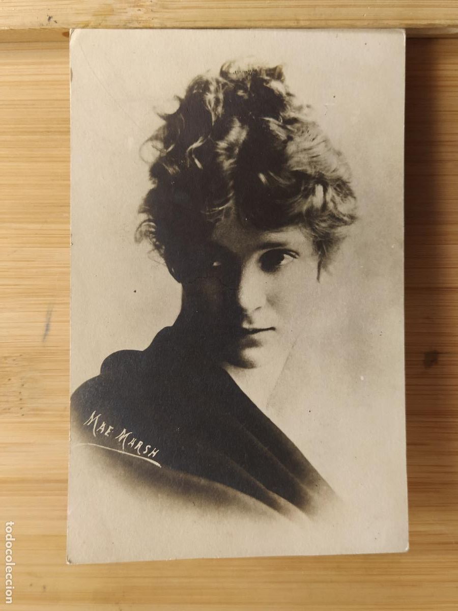 Kino: MAE MARSH - POSTAL ANTIGUA -VER FOTOS- (110.361)
