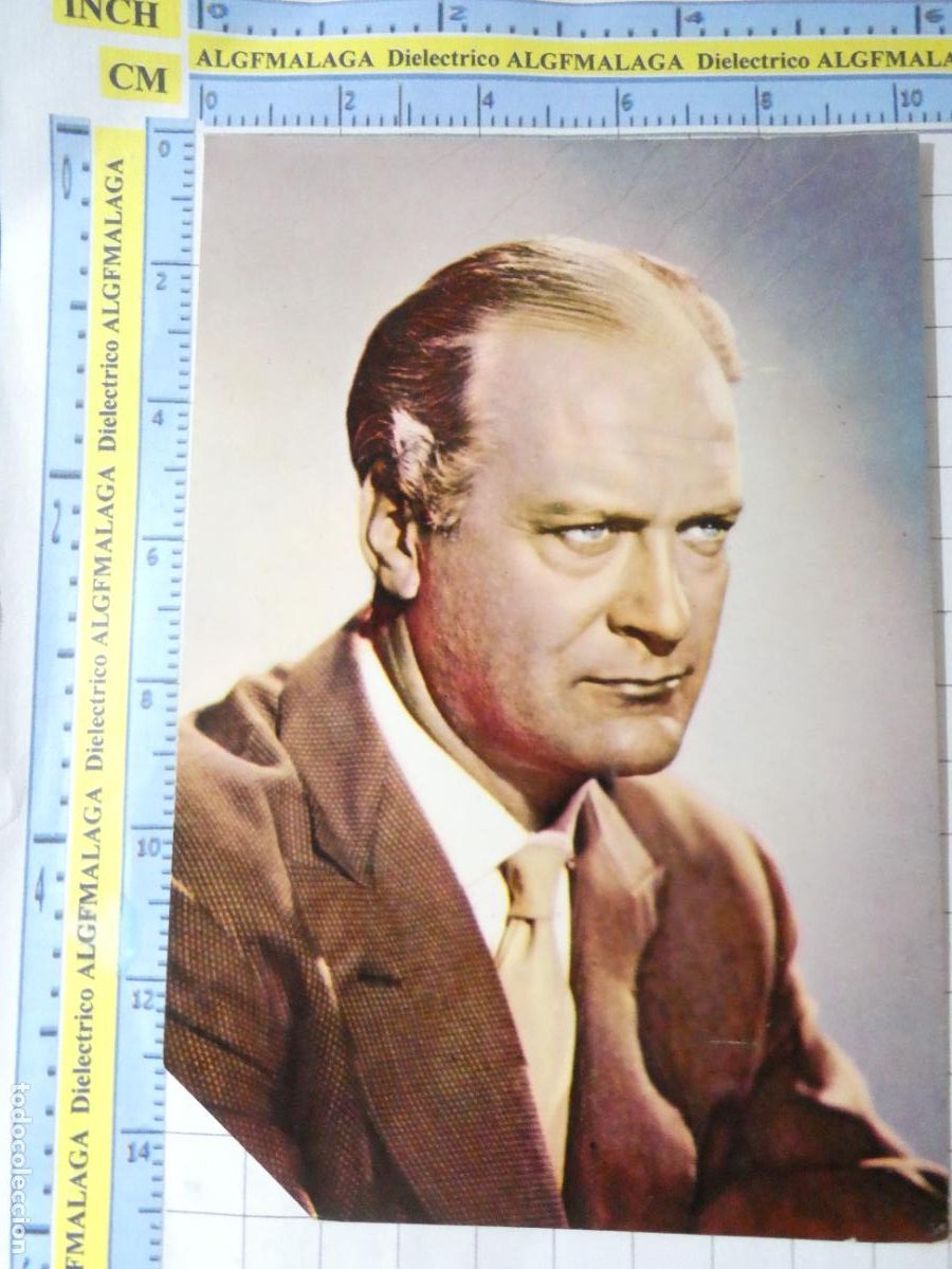 Kino: POSTAL CINE ARTISTA ACTOR CURD JURGENS 2732