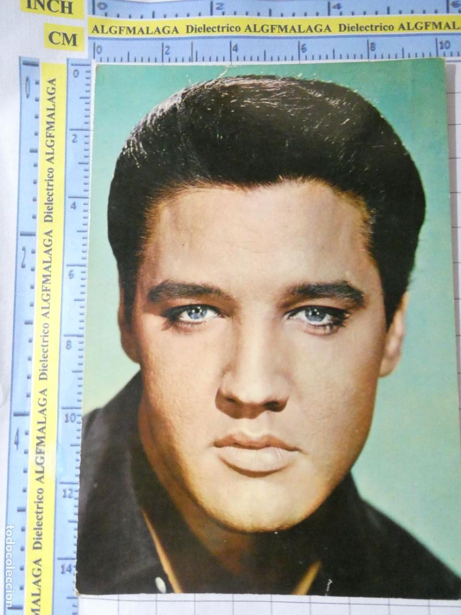 Cine: POSTAL CINE ARTISTA ACTOR CANTANTE ELVIS PRESLEY A&Ntilde;O 1965 2733