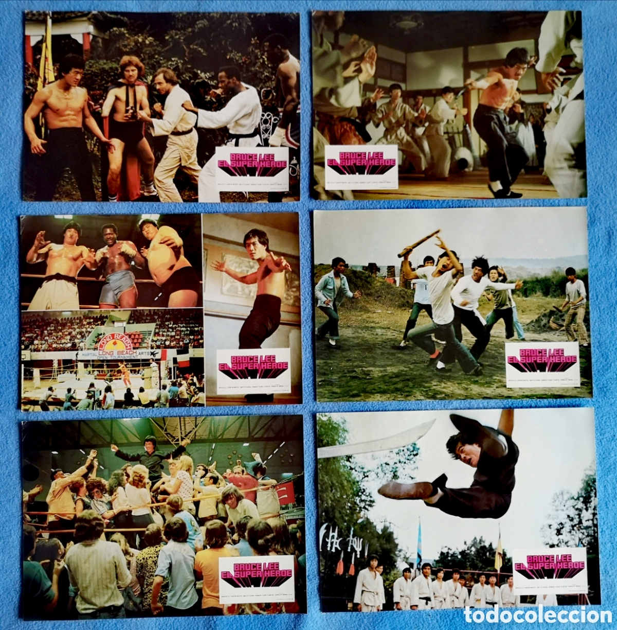 Cine: BRUCE LEE EL SUPER HEROE - 10 FOTOCROMOS