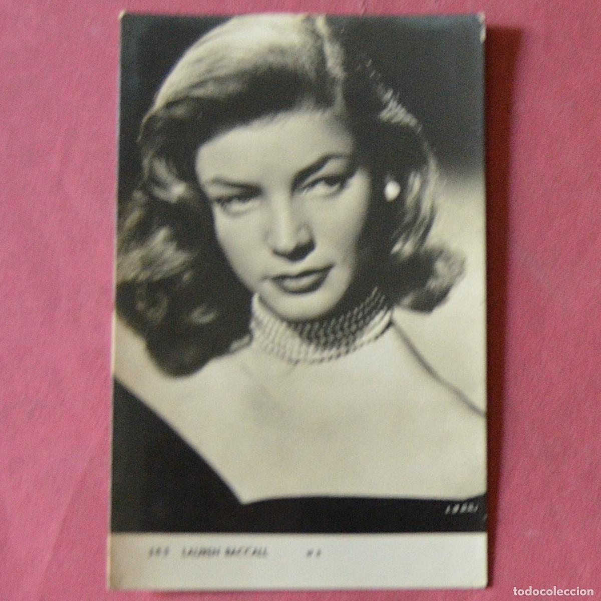 Cin&eacute;ma: LAUREN BACALL - FOTO POSTAL - ESCRITA