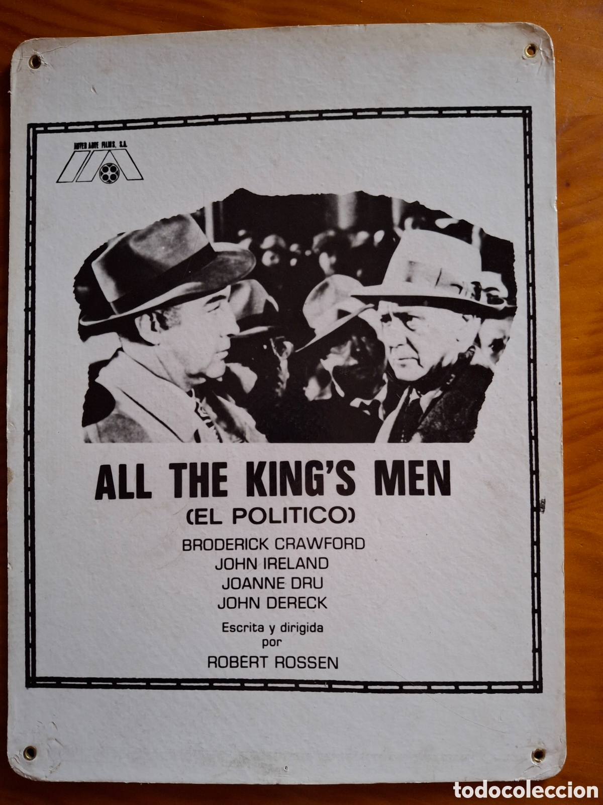 Cine: All the King's men (el politico)
