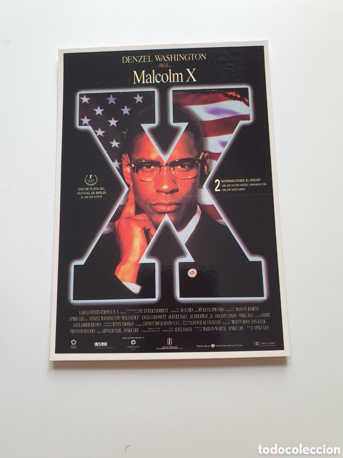 Cine: Postal -35, Malcolm X - Denzel Washington - C.846, Sin Circular.