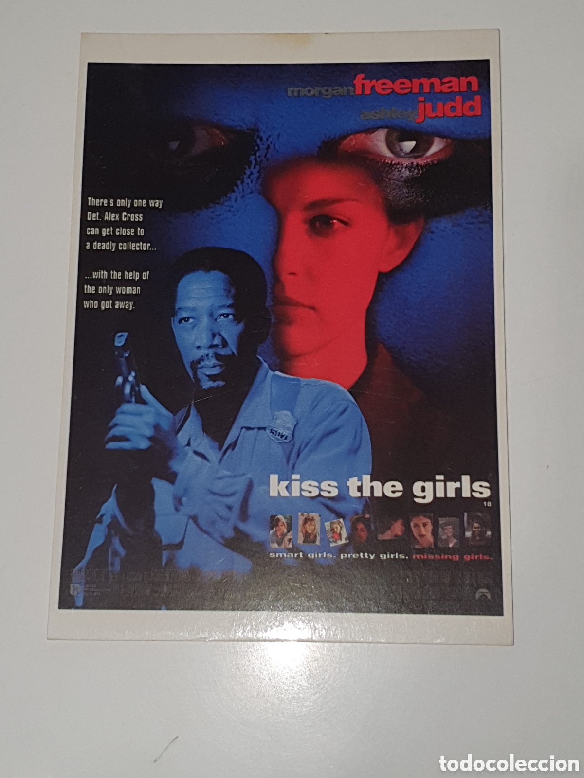 Cine: Postal - 37. El Coleccionista De Amantes, Kiss The Girls - Morgan Freeman - 127 -Sin Circular.