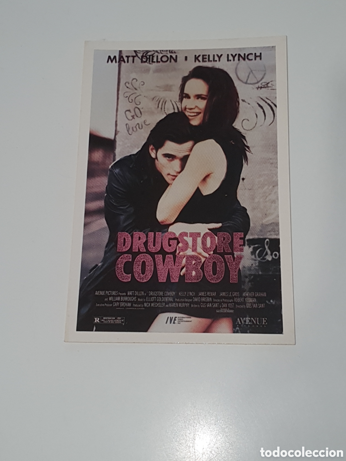 Cine: Postal - 38. Drugstore Cowboy, Matt Dillon / Kelly Lynch - Z.1030 - Sin Circular.