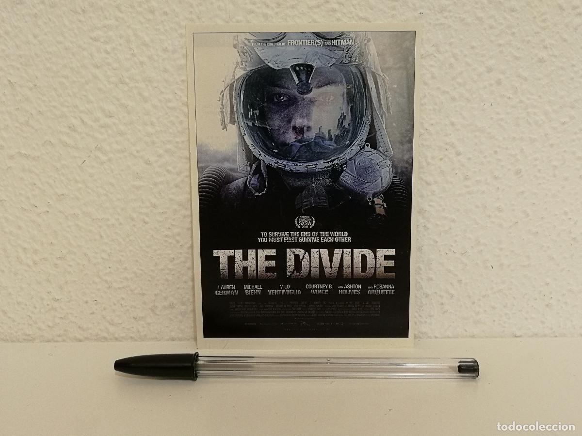 Cine: FICHA COLECCIONABLE -10*15- THE DIVIDE - CIENCIA FICCION - LAUREN GERMAN - MICHAEL BIEHN