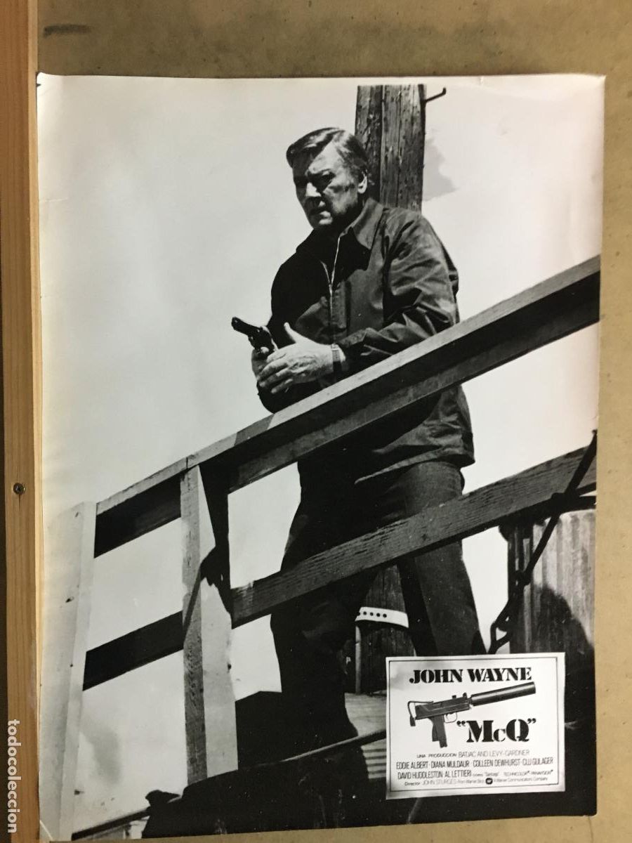 Kino: WM10D MCQ JOHN WAYNE FOTO ORIGINAL ESTRENO