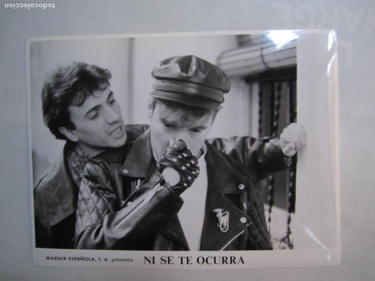 Cine: ni se te ocurra - foto original b/n - cruz y raya juan mu&ntilde;oz jose mota