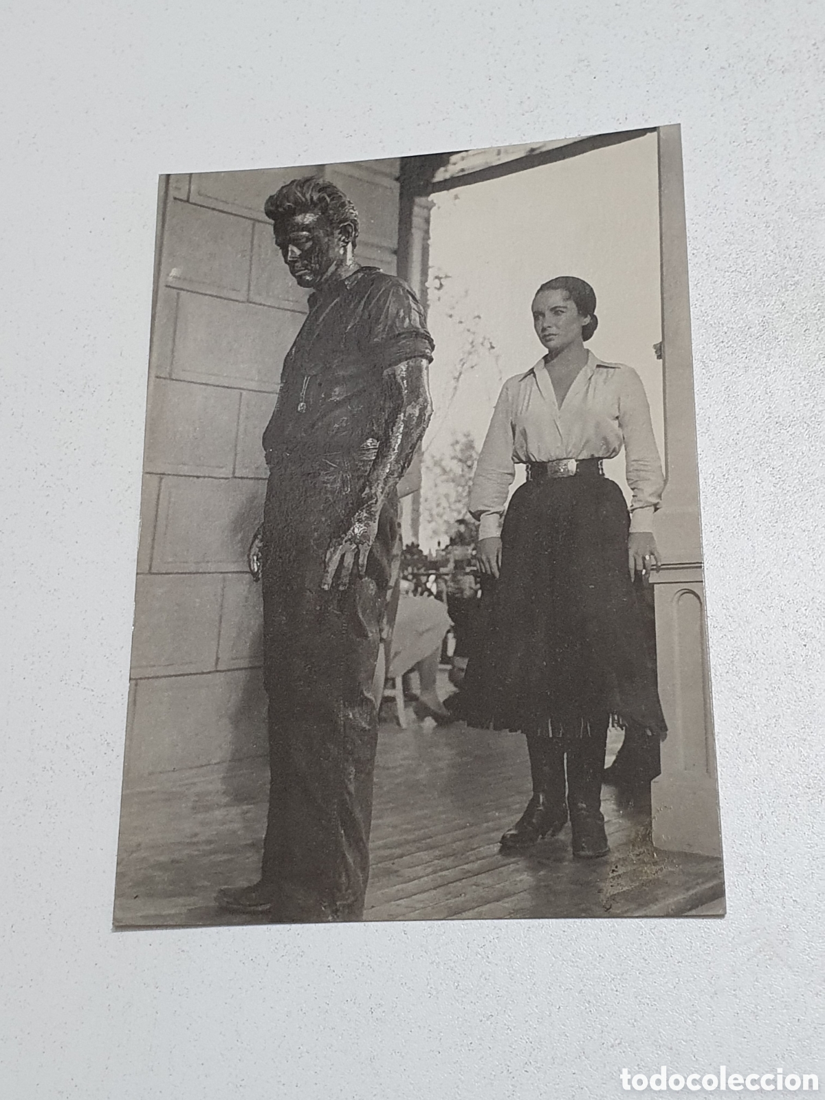 Cine: Postal-64. James Dean/ Elizabeth taylor - A-180 - Sin Circular.