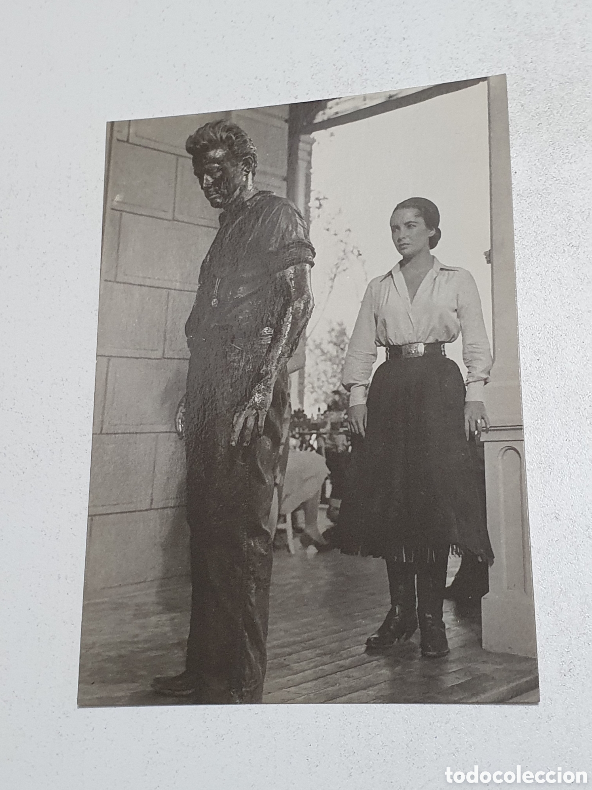 Cine: Postal-64. James Dean/ Elizabeth taylor - A-180 - Sin Circular.