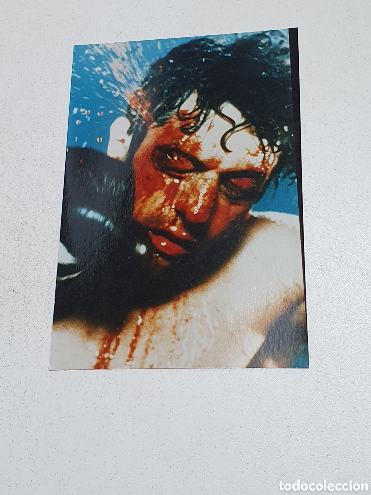 Cine: Postal-66. Fotograf&iacute;a Original De Robert De Niro En Toro Salvaje.