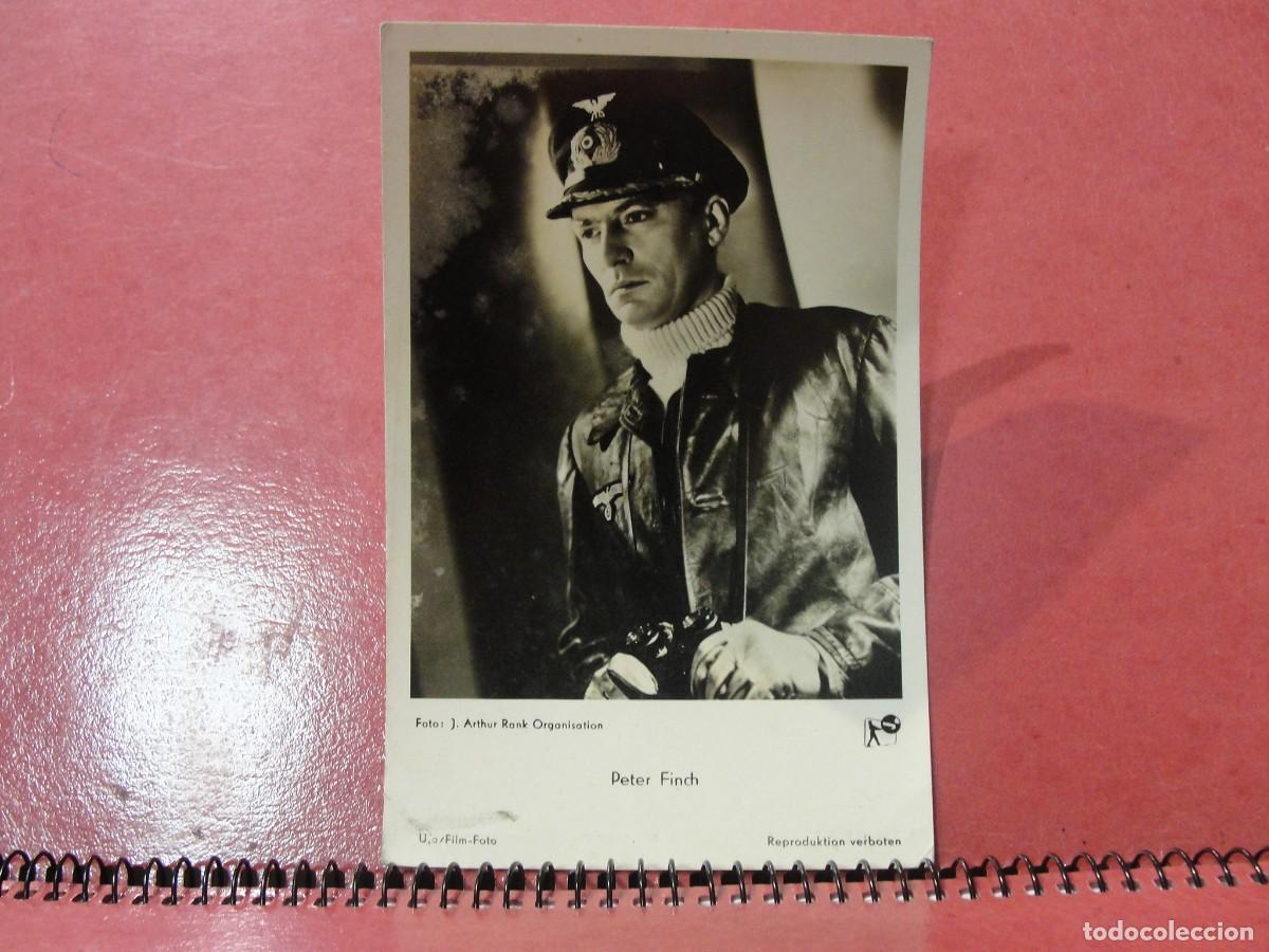 Cine: postal UFA FK 3548 - PETER FINCH - LA BATALLA DEL RIO DE LA PLATA ? - 1956 - NO CIRCULADA