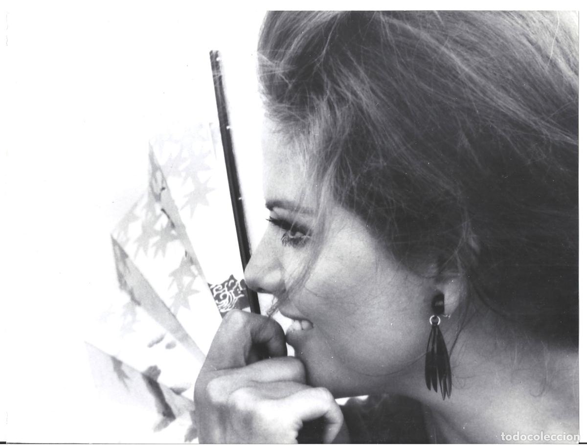 Cinema: FJC 0929 CLAUDIA CARDINALE EL DIA DE LA LECHUZA FOTO B/N ORIGINAL