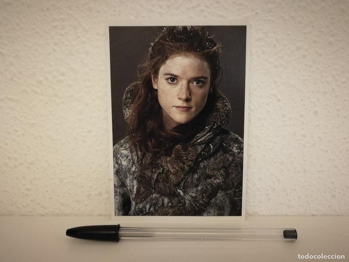 Cine: FICHA COLECCIONABLE -10*15 -ROSE LESLIE - JUEGO DE TRONOS
